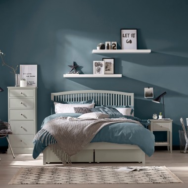 Palmer Soft Grey Bedroom