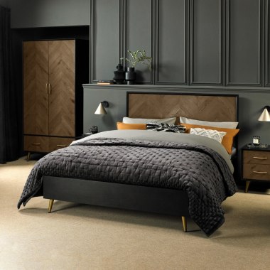 Morreto Fumed Oak Bedroom