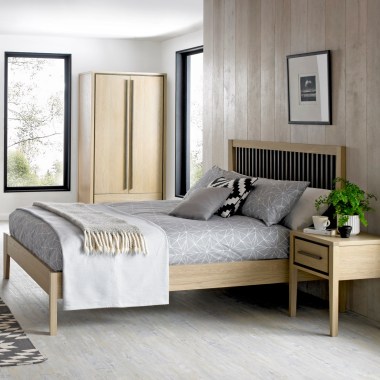 Rimini Aged Oak & Weathered Oak Bedroom