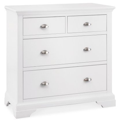 Colman - White 4 Drawer Chest Colman - White 4 Drawer Chest
