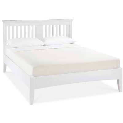 Colman - White King Bed Frame 150cm Colman - White King Bed Frame 150cm