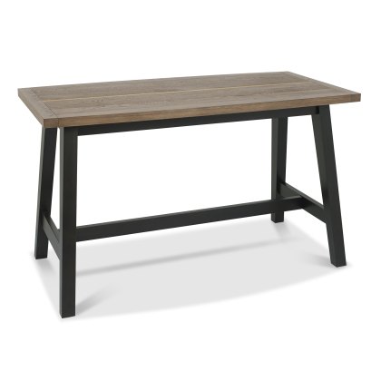 Rosen Weathered Oak & Peppercorn Oak Bar Table