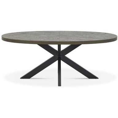 Bosco - Fumed Oak 8 Seater Dining Table Bosco - Fumed Oak 8 Seater Dining Table