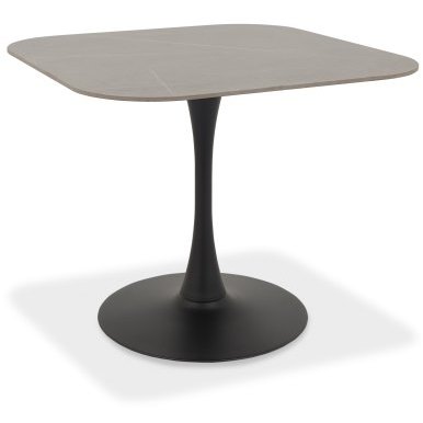 Carter - Grey Ceramic Square Bistro Table Carter - Grey Ceramic Square Bistro Table