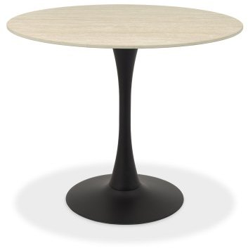 Mason - Beige Ceramic Circular Bistro Table Mason - Beige Ceramic Circular Bistro Table