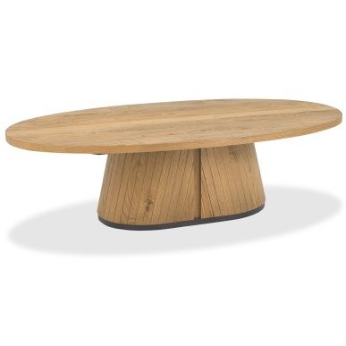 Astra - Rustic Oak Oval Coffee Table Astra - Rustic Oak Oval Coffee Table