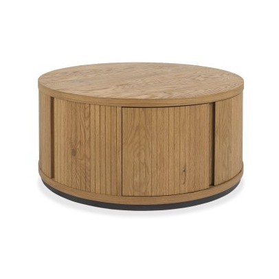 Astra - Rustic Oak Round Coffee Table Astra - Rustic Oak Round Coffee Table