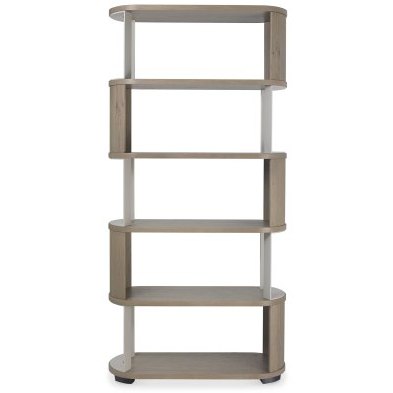 Nova - Grey Oiled Oak Open Display Unit Nova - Grey Oiled Oak Open Display Unit