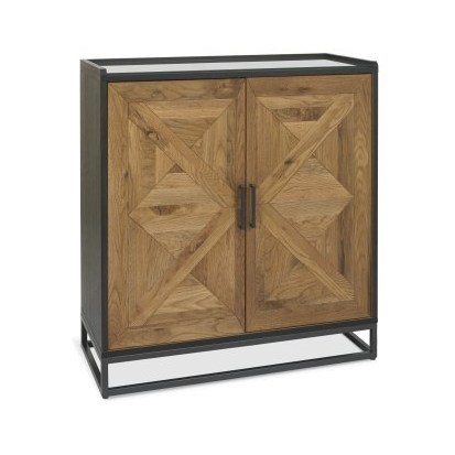 Lowry - Rustic Oak Drinks Cabinet Lowry - Rustic Oak Drinks Cabinet