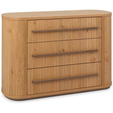 Astra - Knotty Oak 3 Drawer Chest Astra - Knotty Oak 3 Drawer Chest