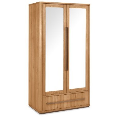Astra - Knotty Oak Double Wardrobe Astra - Knotty Oak Double Wardrobe