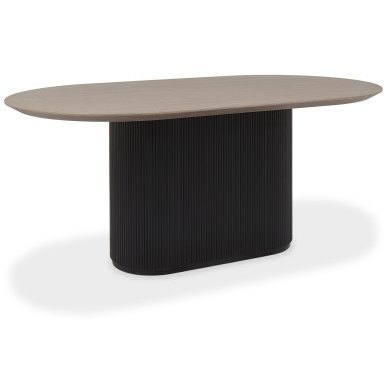 Jorge - Grey Oak Oval Dining Table Jorge - Grey Oak Oval Dining Table