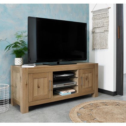 Blake - Light Oak Media Unit Blake - Light Oak Media Unit