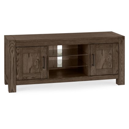 Blake - Dark Oak Media Unit Blake - Dark Oak Media Unit