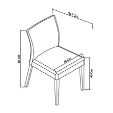 Jasper Grey Washed Oak 2-4 Seater Table & 4 Chairs in Titanium Fabric