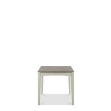 Jasper Grey Washed Oak 2-4 Seater Table & 4 Chairs in Titanium Fabric