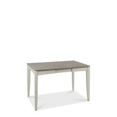 Jasper Grey Washed Oak 2-4 Seater Table & 4 Chairs in Titanium Fabric