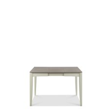 Jasper Grey Washed Oak 2-4 Seater Table & 4 Chairs in Titanium Fabric