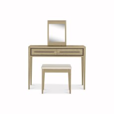 Rimini Aged Oak & Weathered Oak Dressing Table