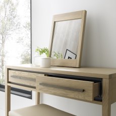 Rimini Aged Oak & Weathered Oak Dressing Table Set