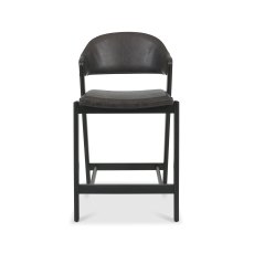 Rosen Peppercorn Upholstered Bar Stool in an Old West Vintage Fabric (Single)