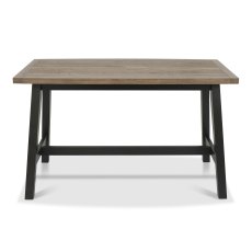 Rosen Weathered Oak & Peppercorn Oak Bar Table