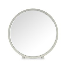 Norman Scandi Oak & Soft Grey Vanity Mirror