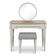 Norman Scandi Oak & Soft Grey Vanity Mirror