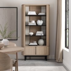Astra - Scandi Oak Display Unit Astra - Scandi Oak Display Unit