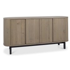 Astra - Grey Oiled Oak Wide Sideboard Astra - Grey Oiled Oak Wide Sideboard