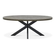 Bosco - Fumed Oak 8 Seater Dining Table Bosco - Fumed Oak 8 Seater Dining Table