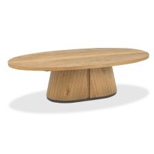 Astra - Rustic Oak Oval Coffee Table Astra - Rustic Oak Oval Coffee Table