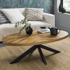 Bosco - Rustic Oak Large Coffee Table Bosco - Rustic Oak Large Coffee Table
